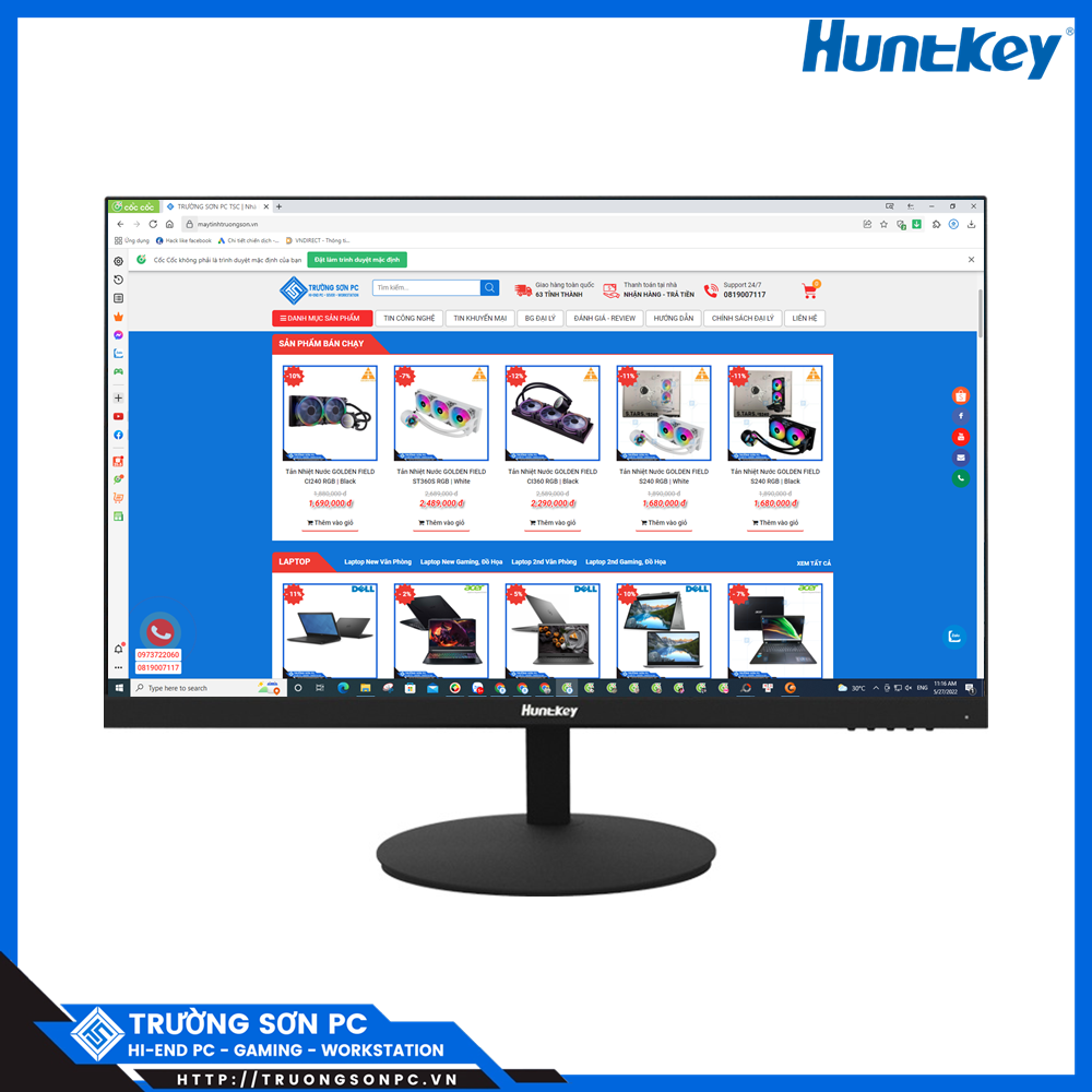 Huntkey Led Monitor Buy Wholesale China Huntkey 23.8 Inches, 1920*1080 Pixcel Resolution ...