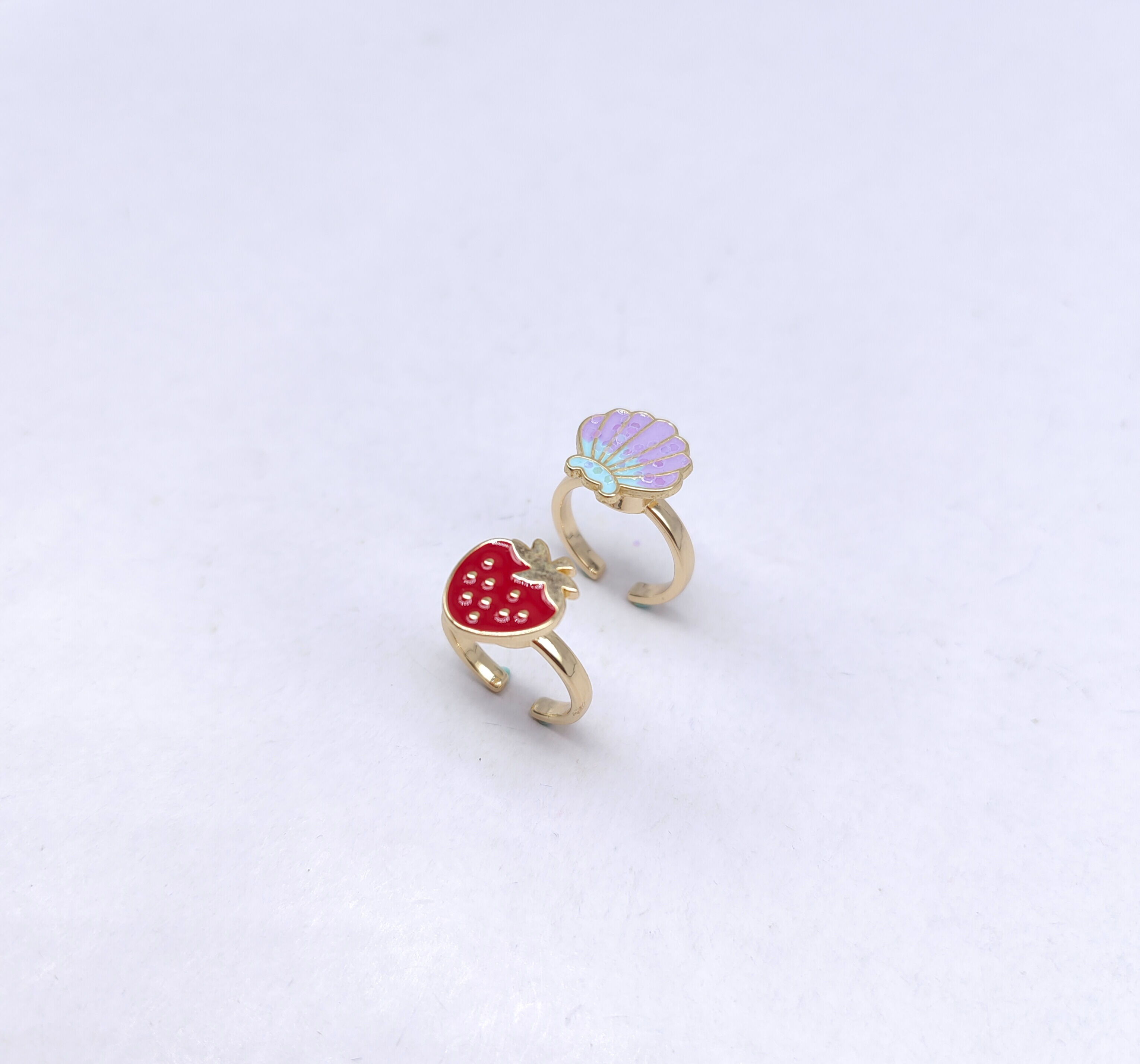 Buy Wholesale China Custom Enamel Fruit Ring Children Fashionable Ring ...