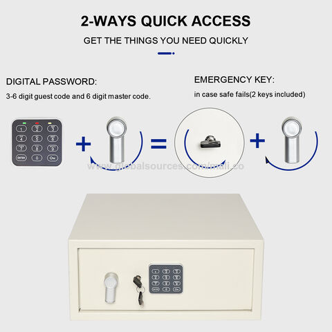 KEYS-SAFEBOX-G - Caja de seguridad para llaves, Apertura con código de…
