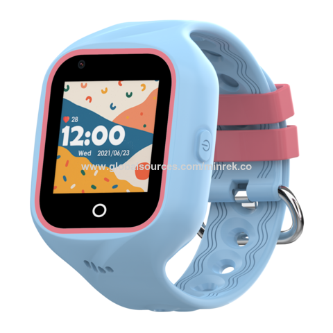 Kids smartwatch with 4G video calls and positioning blue