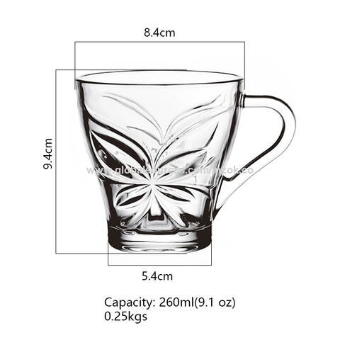 400ML Square Mug With Lids and Straws Single Colored Handle Layer Drinking  Glass Cups For Soda Iced Coffee Milk Bubble Tea Water