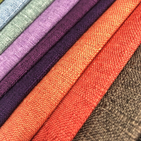 100% Linen Free Sample Colors Swatch or Fabric Bulk Fabric Supplier Home Textile  Fabric - China Knitted Linen and Chair Fabric price
