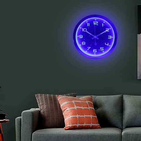 Reloj Pared Reloj Analogico En Pantalla Reloj Pared Redondo