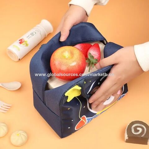 Portable Cartoon Lunch Box Thermal Picnic Food Insulation Bag
