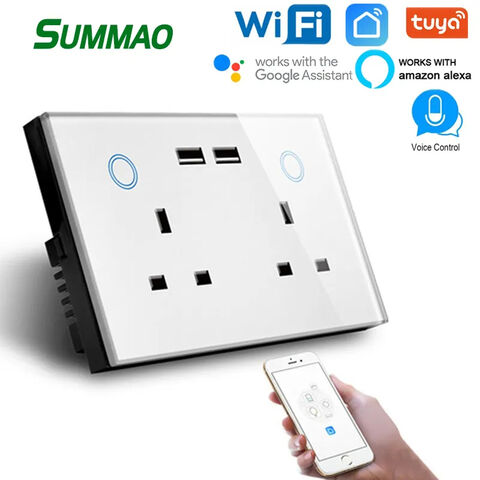 Homekit Smart Home Switch Wifi Contrôle Sans Fil Prise Prise