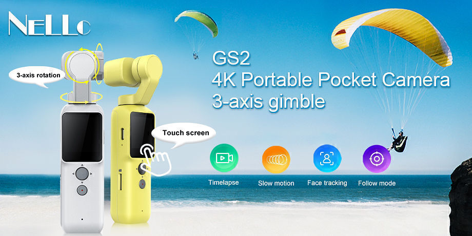 Buy Wholesale China 4k 30fps Portable Nello 2.4g Wifi Pocket-sized