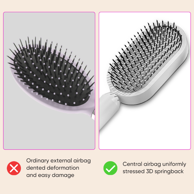 Brush Anti Static Detangling Girls Doll Wig Hair Brushes & Folding Travel  Comb Grooming Set | Works on all Hair & Beard Types | Pink