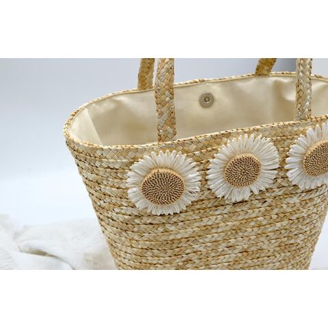 HOT Raphia Sac Crochet Tendance 2021 Paille Sac Raphia