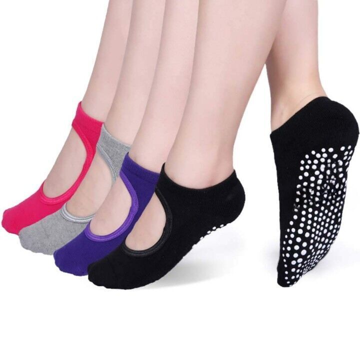 Buy Wholesale China Cotton High Quality Non-slip Grips Pilates Ballet Barre  Women Yoga Socks & Pilates, Barre,yoga Sock, Sock, Fitness Sock, Home at  USD 0.8