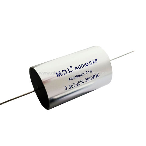 MDL 4.0uF100V papel de aluminio puro y condensadores de película base de polipropileno