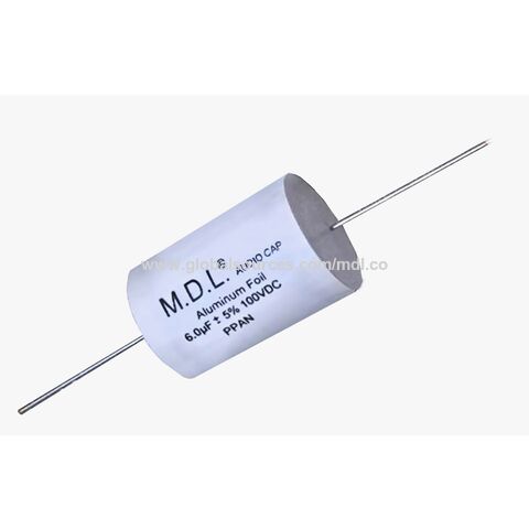 MDL 4.0uF100V papel de aluminio puro y condensadores de película base de polipropileno