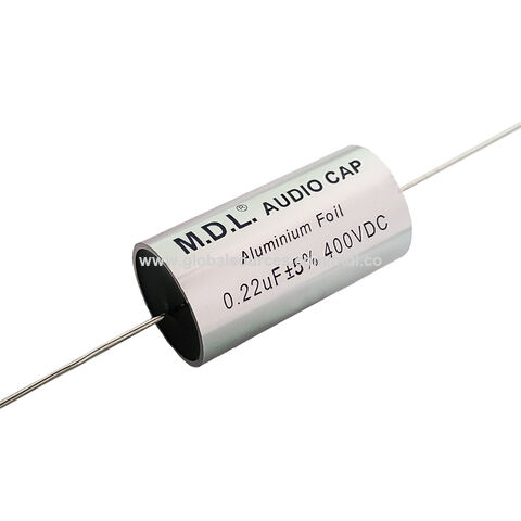 MDL 4.0uF100V papel de aluminio puro y condensadores de película base de polipropileno