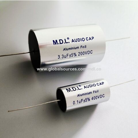 MDL 4.0uF100V papel de aluminio puro y condensadores de película base de polipropileno