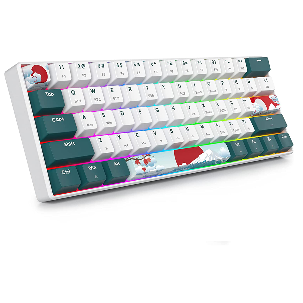 Buy Wholesale China Oem 60 Mechanical Keyboard With Knobbed 2.4g+bt