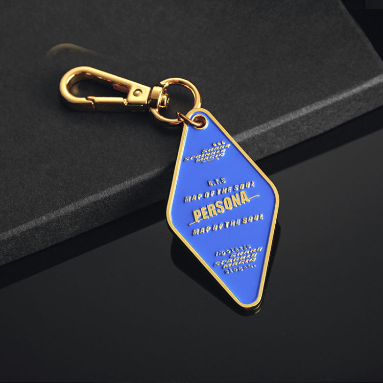 Buy China Wholesale Factory Customizable Key Holder Mini Small Key Ring  Name Keychain 3d Golden Plated Enamel Keychain Manufacturer Hotel & Keychain  Metal Custom Logo $0.15