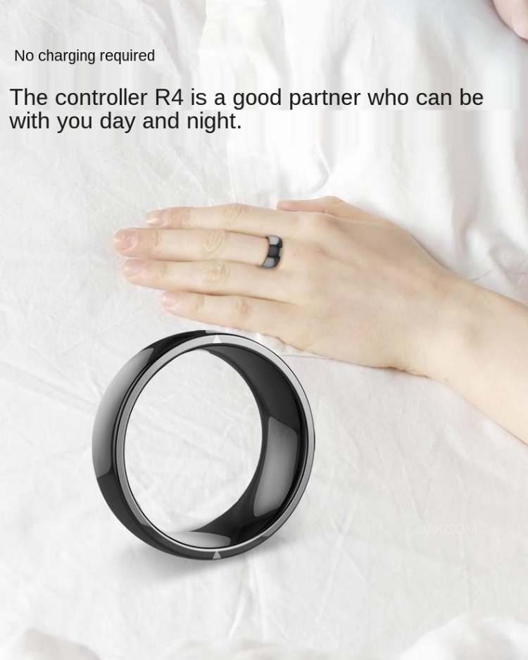 JAKCOM R4 Smart Ring Multifunctional RFID / NFC Ring for iOS, Android  System - 8#
