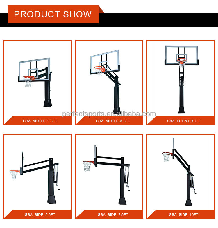 Buy Wholesale China Inground Basketball Stand Basketball System & Basketball Stand Adjustable at