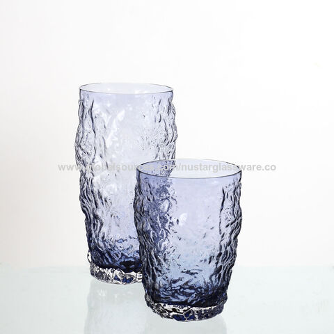 Rink Drink 4 Piece glass Drinking Jars Set with Lid and Reusable