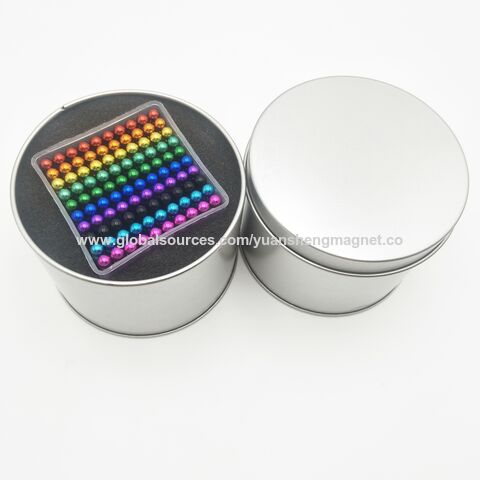 Buy Wholesale China Rainbow Neodymium Magnetic Balls & Neodymium Magnet,sintered  Permanent, Ndfeb Magnet at USD 0.1