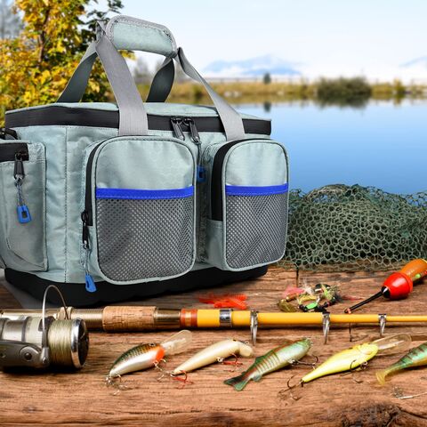 Water-resistant Fishing Equipment Storage Bag Large Tackle Box