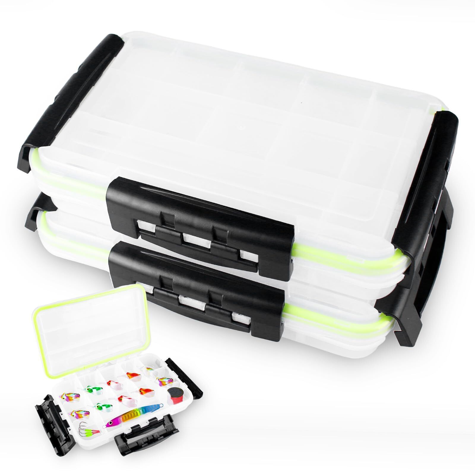 Fishing Lure Boxes Waterproof Portable Tackle Box Organizer Box - China  Tackle Box and Fishing Tackle price