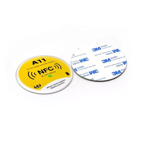 13.56MHZ NTAG213 NFC Tags Sticker Waterproof Epoxy Tag Phone