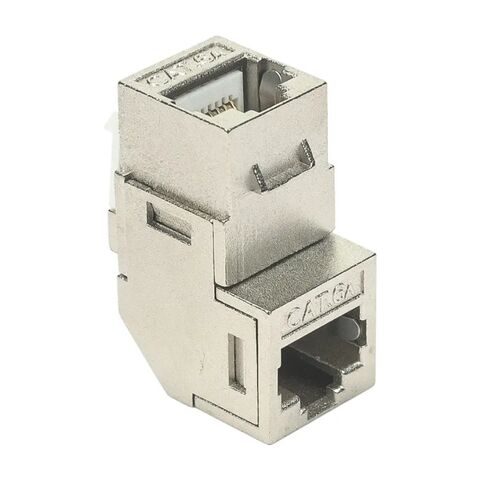 IDC Punch Down to RJ45 Plug for Cat6A FTP Solid Network Ethernet Cable  Connector