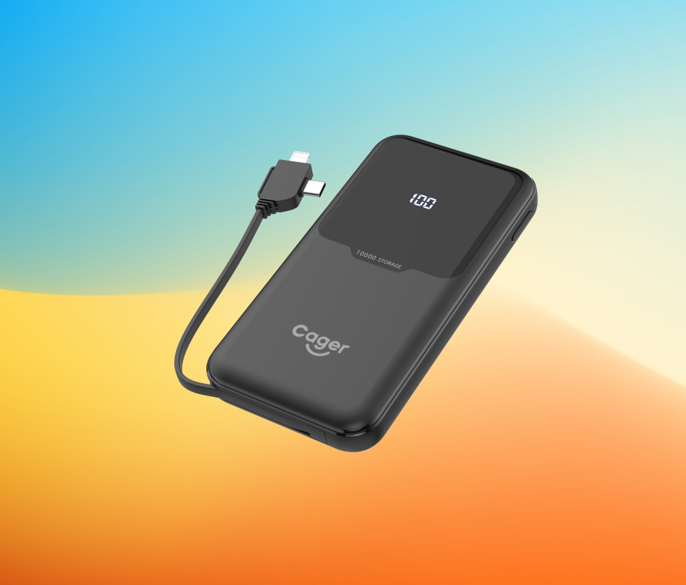 Hot Ac Power Bank,ac Charger,portable Power Bank With Built In Cable