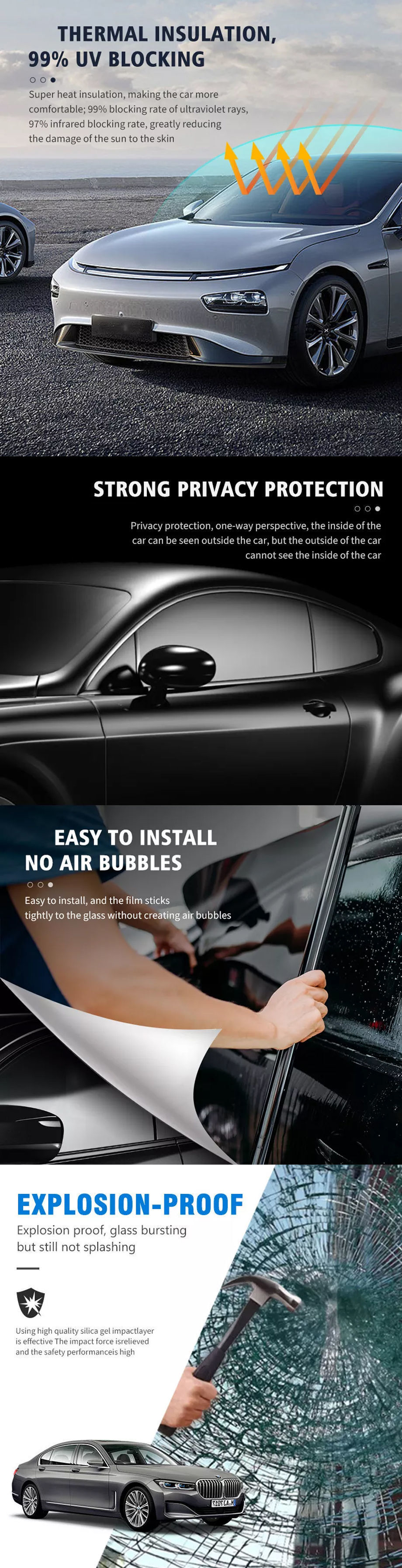 Buy Wholesale China Factory Price Nano Ceramic Film High Insulation Car