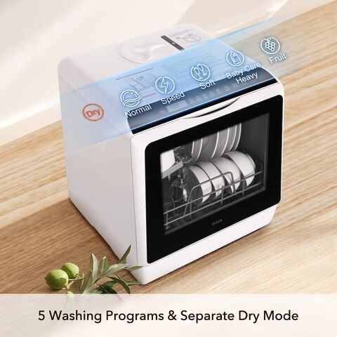 Household Dishwasher Desktop Installation Free Mini Dishwasher Portable  Fully Automatic Intelligent Dish Washer Factory OEM