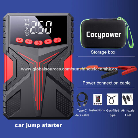 Yaber Power Bank 23800mAh 2500A Jump Starter 12V Portable Power Station  Emergency Battery Charger for Cars Auto Booster Starters - AliExpress