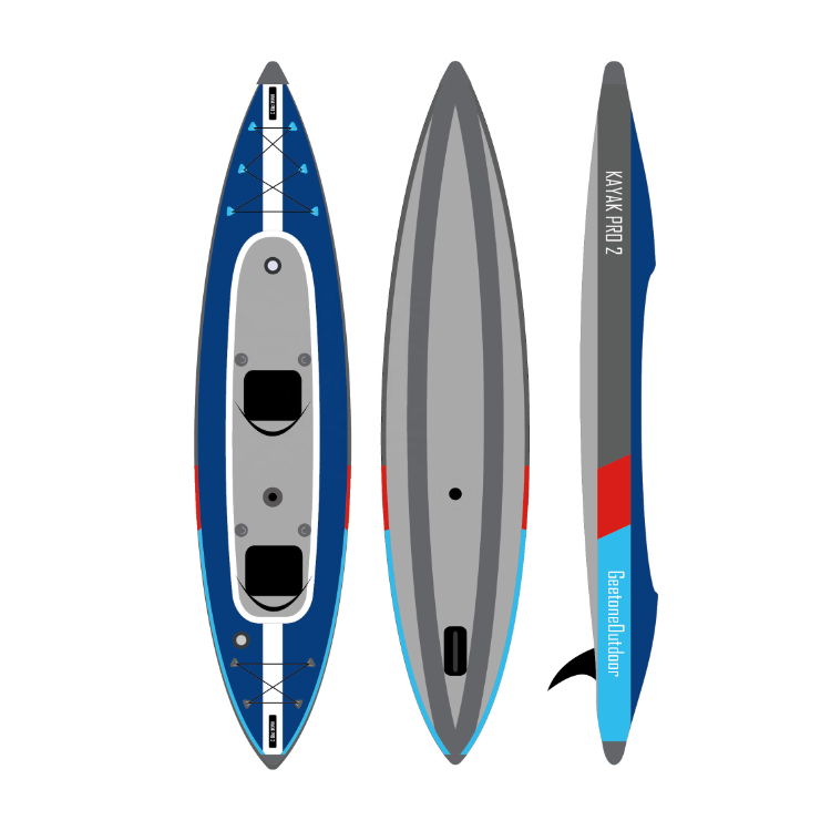 Geetone Inflatable Drop Stitch Kayak Extasea Ultimate Kayaker Kajak ...