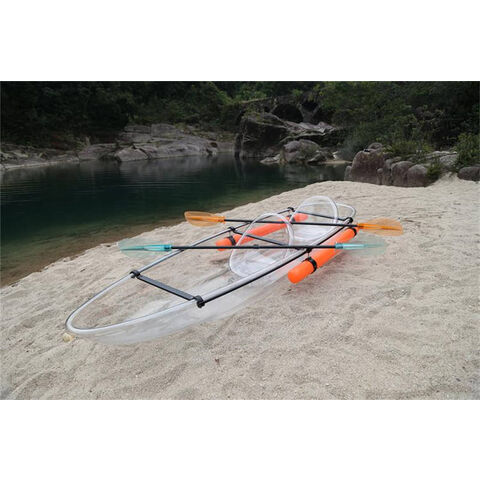 13FT Plastic Sit on Top Free Hands Foot Pedal Drive Fishing Kayak