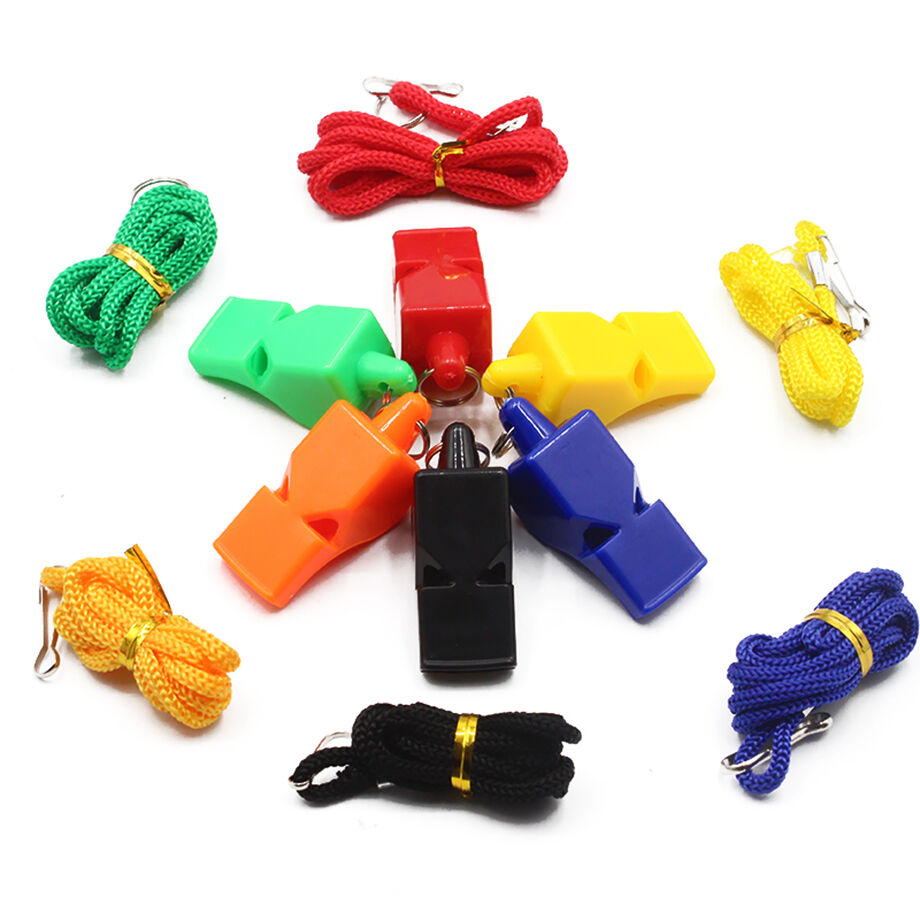 Dropship ABS 7 In 1 Multifunctional Survival Whistle With LED