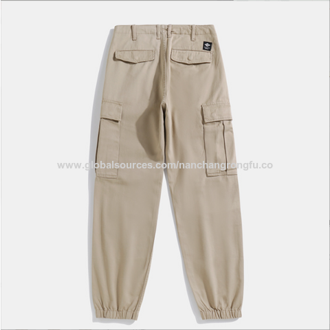 Comprar Nuevos pantalones casuales para exteriores a la moda para hombre,  monos con múltiples bolsillos, pantalones de talla grande para hombre