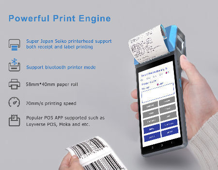 Buy Wholesale China 4g Android 10.0 Handheld Pos Terminal With ...