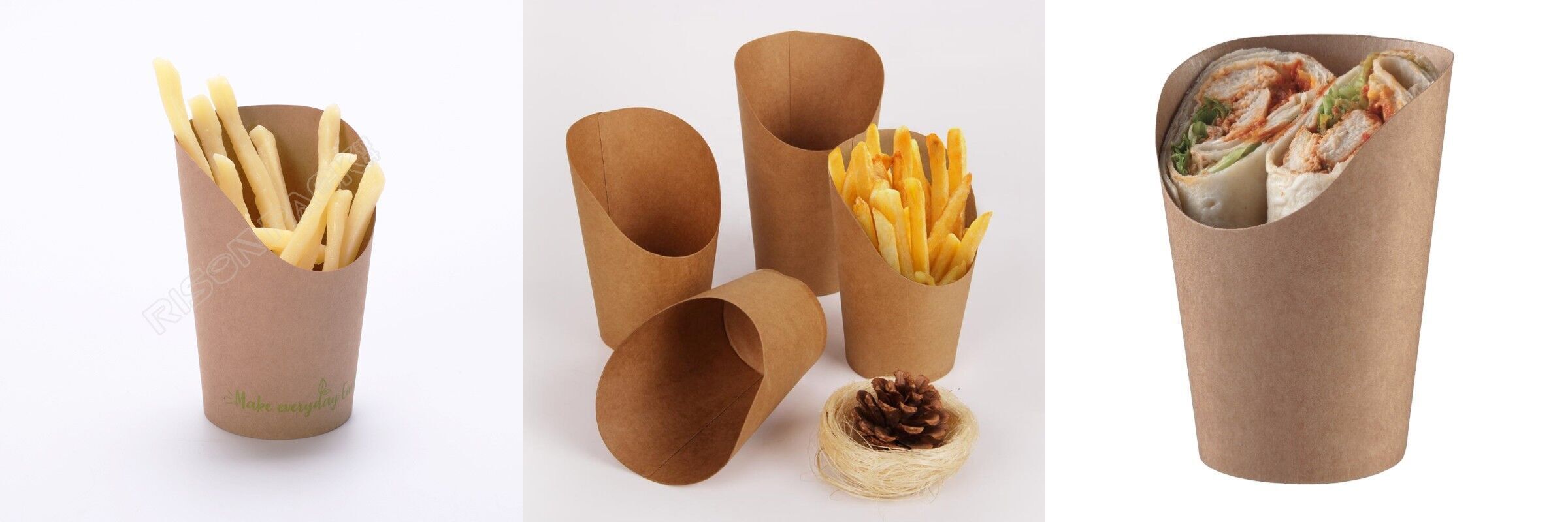 Factory Price 16oz Paper Boxes Food Packaging Chip Cups $0.023 ...