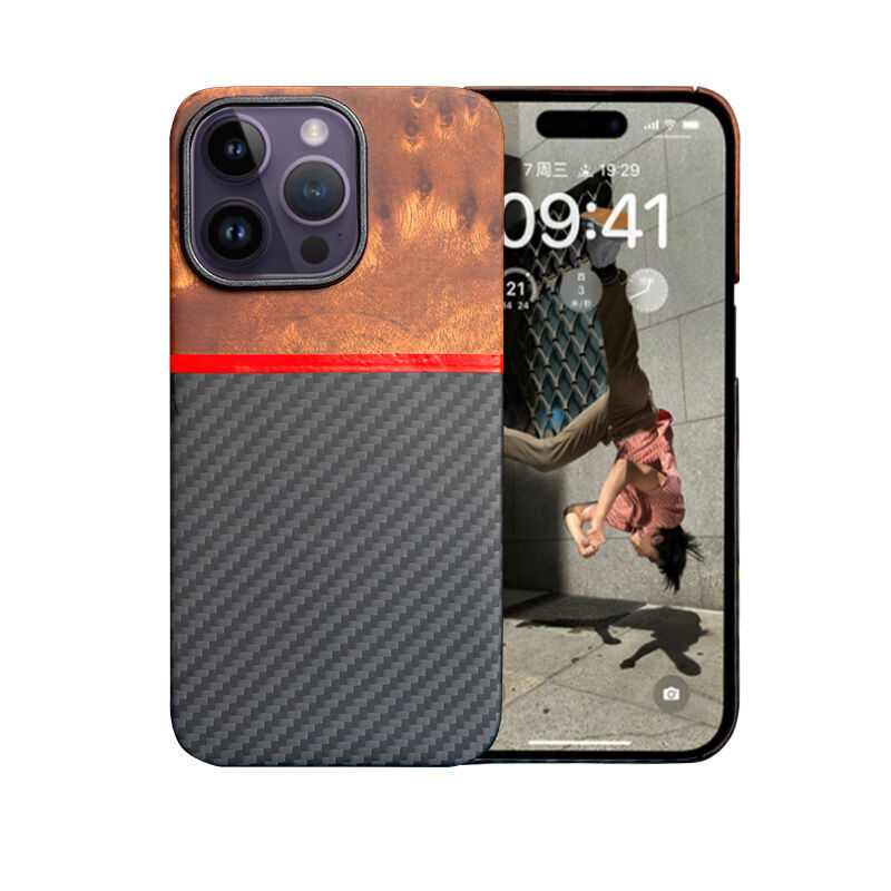 Magnetic iPhone 15 Pro Max Case  Kevlar® Fiber Phone Cases for Apple