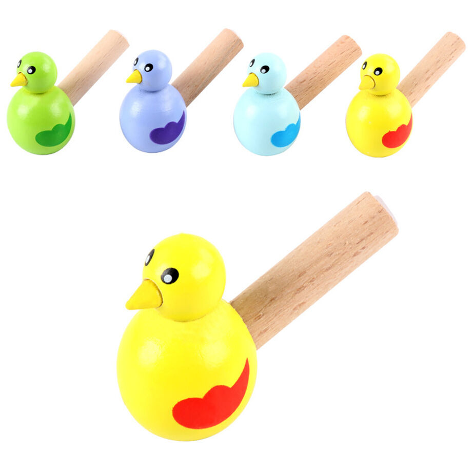 Compre Forma Animal Lindo Pájaro Silbato Niños Regalos Multicolor Cerámica  Música Agua Pájaro Silbato y Silbato de China por 0.27 USD