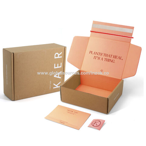 Buy Wholesale China Wholesale Recyclable Brown Kraft Corrugated