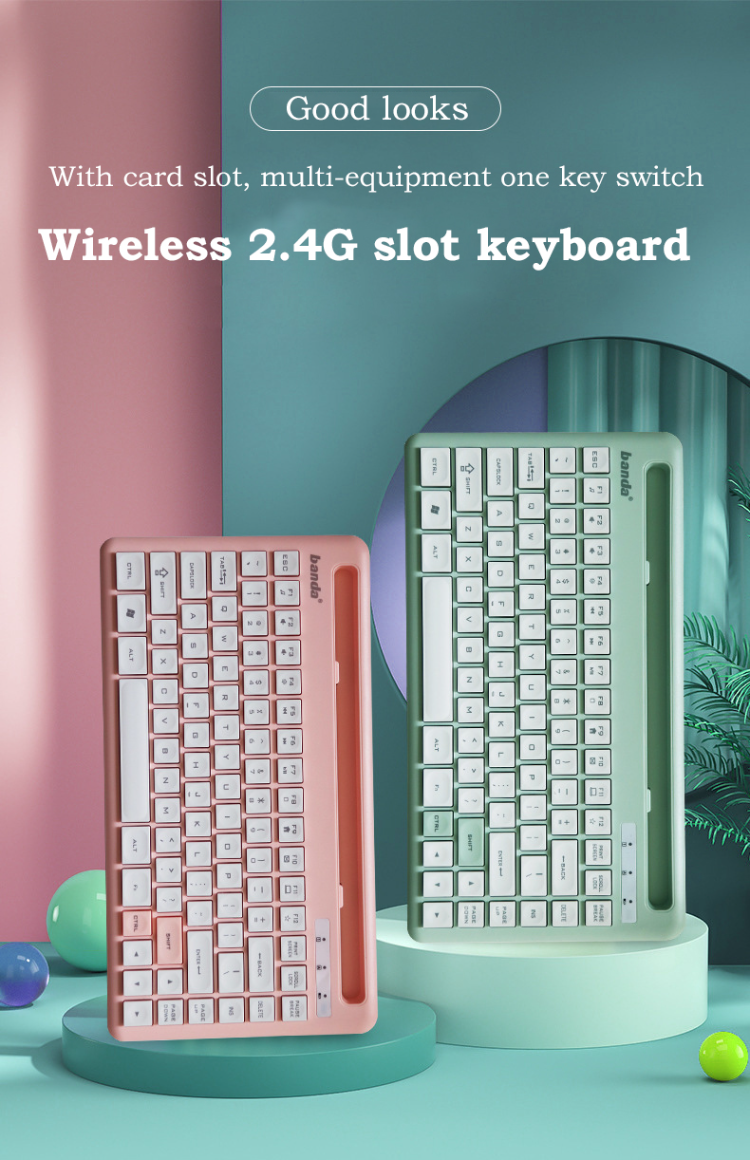 Factory Banda Bt Wireless Thin Keyboard And Mouse For The Ipad And ...