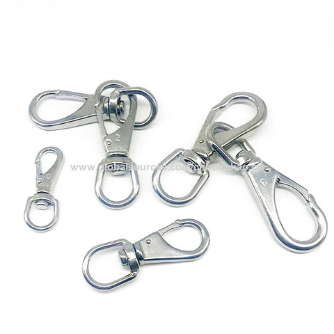 Swivel Snap Hook Stainless Steel Polished Dog Buckle Snap Hook
