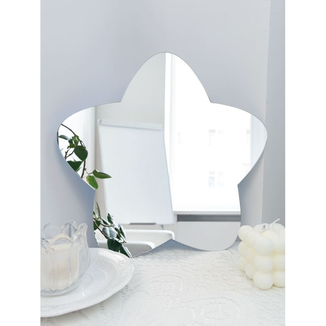 Custom Acrylic Mirror Wall Paper Round Wall Mirror Laminated Mirror