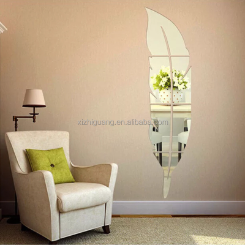 Custom Acrylic Mirror Wall Paper Round Wall Mirror Laminated Mirror ...