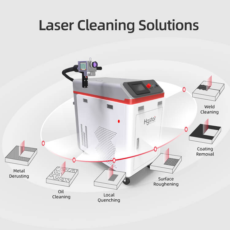 laser derusting 200w/500w/1000w laser rust removal
