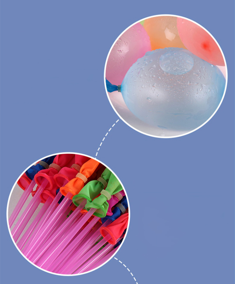 Buy Wholesale China 111 Pcs/bag Quick Fill In Water Balloons Latex