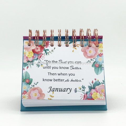 Hardcover Custom Perpetual Flip Calendar For Office Desk National Park  Daily Perpetual Calendar With Spiral Binding $0.99 - Wholesale China  Calendar at Factory Prices from Tian Jin Happy Color Printing Co. Ltd |