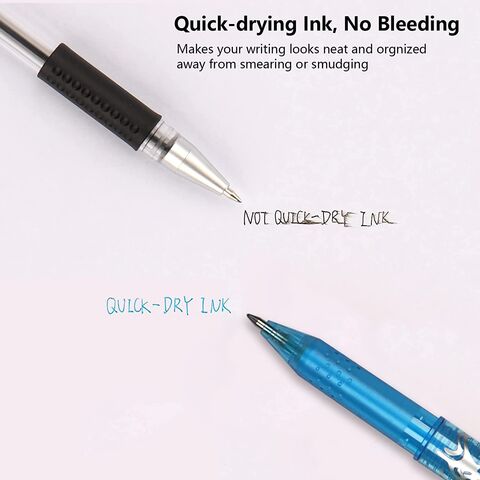 Gel Pens Quick Dry Ink Pens Fine Point 12 Assorted Unique Vintage