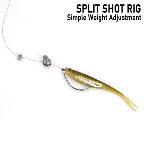 50/100pcs Removable Split Shot Sinker - Clip On Weights for Easy Fishing -  Outdoor Accessories