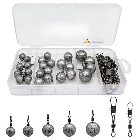 Saltwater Freshwater Assorted Sizes Cannonball Weights Coated Egg Lead Free Fishing  Sinkers - China Fishing Sinker and Fishing Weight price